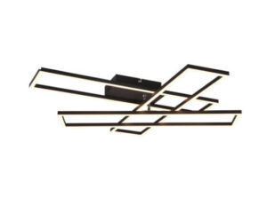 Laagste prijs - Trio Design plafondlampCorso zwart - R64423132