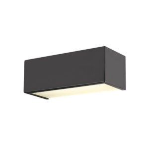 Laagste prijs - SLV Design wandlampChrombo Led zwart Led 3000K - 1008071