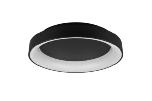 Laagste prijs - Trio Led plafonnièreGirona 48w - 2700-6000K - 60cm zwart - 671290132