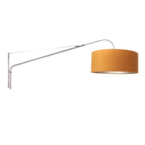 Laagste prijs - Steinhauer Muur leeslampElegant Classy met goud velours - 8132ST