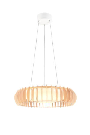 Laagste prijs - Trio Houten hanglampMonte Ø 60cm - R32171930