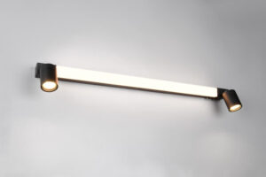 Laagste prijs - Trio SpiegellampEnrico 90cm - zwart - 281479332