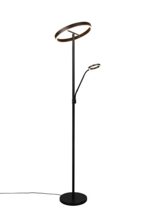 Laagste prijs - Trio Design leeslampWillis Zwart - 180cm - 449510232