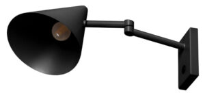 Laagste prijs - ETH Design wandlampMarvis zwart - 05-WL1348-30
