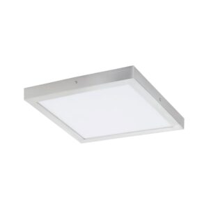 Laagste prijs - Eglo Plafondlamp vierkantFueva 1 40cm - 4000K grijs - 97269