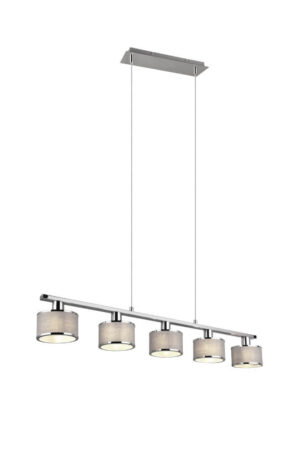 Laagste prijs - Trio 5-lichts hanglampKaprun recht 92cm - 311600506