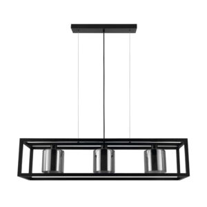 Laagste prijs - Eglo Smoke glaze hanglampBrisling - 33985