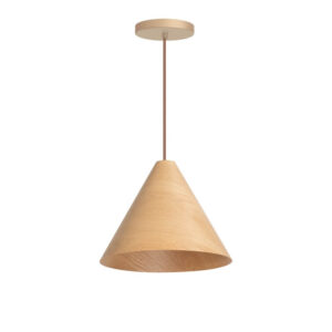 Laagste prijs - ETH Houten hanglampRobin eiken Ø 33cm - 05-HL4004-72
