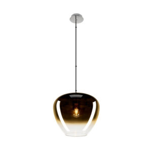 Laagste prijs - SLV Glazen hanglampPantilo Ø 40cm - goud - 1007877