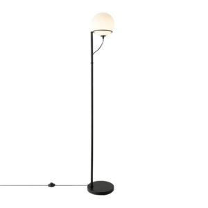 Laagste prijs - Nordlux VloerlampWilson zwart met wit - 2412594003