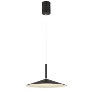 Laagste prijs - Globo Ronde hanglampLampone zwart design Ø 47