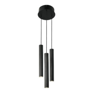 Laagste prijs - Nordlux Design hanglampVico zwart 3-lichts - 2412123003