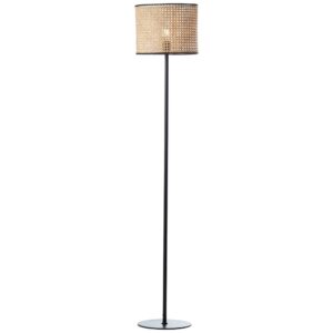 Laagste prijs - Brilliant Rotan vloerlampWiley - 99091/09