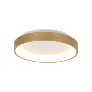 Laagste prijs - Steinhauer PlafondlampRinglede design goud Ø 28cm - 3690GO