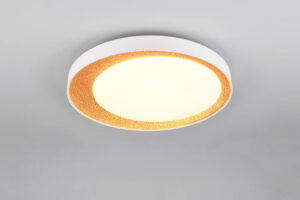 Laagste prijs - Trio Mooie led plafonnièreAleta Ø 45cm - goud - R64611179