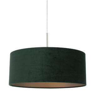 Laagste prijs - Steinhauer HanglampSparkled Velvet groen - 8148ST