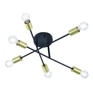 Laagste prijs - Trio Decoratieve plafondlampCross - 606700632