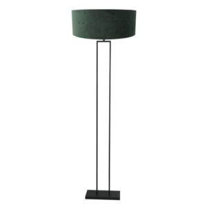 Laagste prijs - Steinhauer Vloerlamp 160cmStang zwart met groene kap - 3853ZW