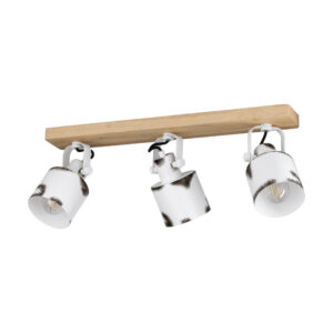 Laagste prijs - Eglo Retro plafondspotKilburn 3-lichts - 43923