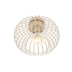 Laagste prijs - ETH Draad plafondlampWire Ø 30cm zandkleurig - 05-PL2315-59
