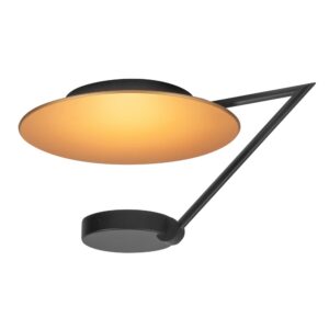 Laagste prijs - Highlight Design plafondlampGoldy zwart Ø 29cm - P6208.38