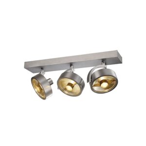 Laagste prijs - SLV Design spotsKalu 3 QPAR111 3-lichts metaalgrijs - 147326
