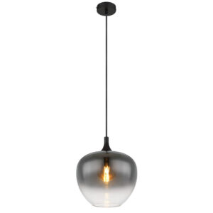 Laagste prijs - Globo Ronde hanglampMaxy Ø 29cm zwart - 15548H1