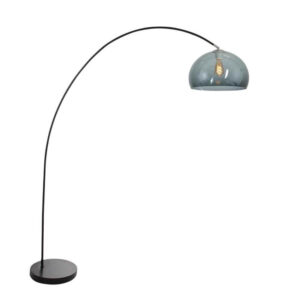 Laagste prijs - Steinhauer BooglampSolva met smoke glas - 3907ZW