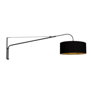 Laagste prijs - Steinhauer WandlampElegant Classy zwart - 3958ZW