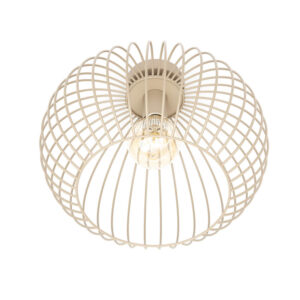 Laagste prijs - ETH Draad plafondlampWire Ø 40cm zandkleurig - 05-PL2316-59