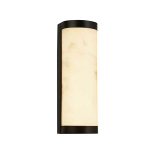 Laagste prijs - Searchlight Design wandlampNile 36cm zwart - 10889BK