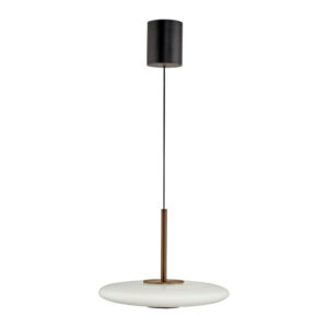 Laagste prijs - Paul Neuhaus HanglampPure E-Vitrum design bruin - 2084-34