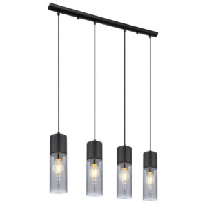 Laagste prijs - Globo Strakke hanglampAnnika 4-lichts - 21000-4HB