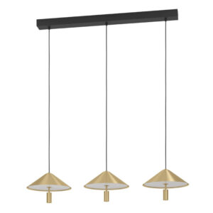 Laagste prijs - Stars of Light 3-lichts hanglampParaguay goud - 390272