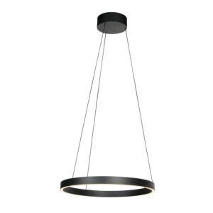 Laagste prijs - Steinhauer Moderne hanglampMykty zwart Ø 60cm - 4203ZW