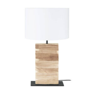 Laagste prijs - Stars of Light TafellampContessore recht hout met wit - 39917