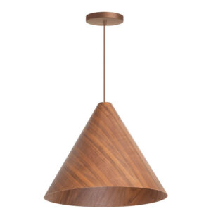 Laagste prijs - ETH Houten hanglampRobin walnoot Ø 45cm - 05-HL4005-77