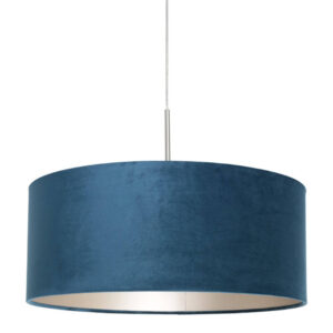 Laagste prijs - Steinhauer HanglampSparkled met blauw velvet - 8247ST