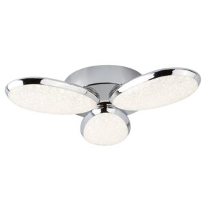 Laagste prijs - Searchlight Design plafondlampLori 3-lichts grijs - 6213-3CC
