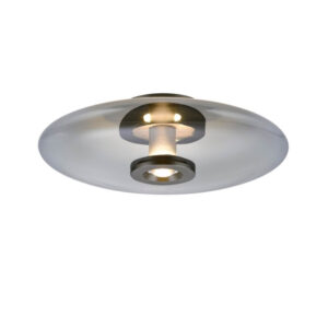 Laagste prijs - Paul Neuhaus Design plafondlampPure Vitrum grijs - 6083-15