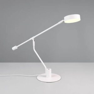 Laagste prijs - Trio Led bureaulampManduro wit - 549010131