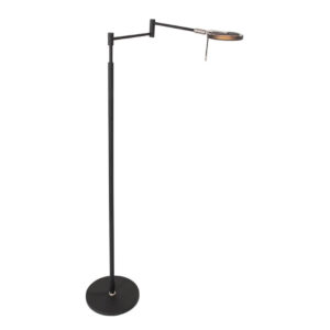 Laagste prijs - Steinhauer Zwarte led leeslampTuround - 3082ZW