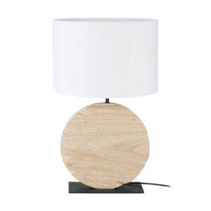 Laagste prijs - Stars of Light TafellampContessore rond hout met wit - 39916