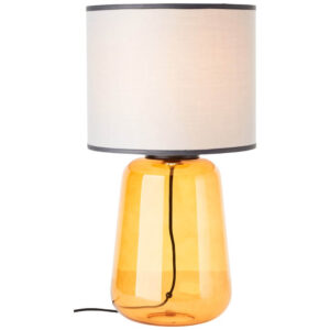 Laagste prijs - Brilliant TafellampHydra geel met grijs - 94546/22