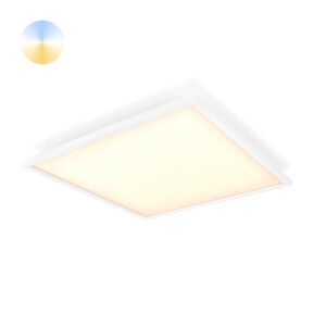 Laagste prijs - Philips Vierkante plafondlampHue Aurelle - White Ambiance 60cm Wit - 929003099001