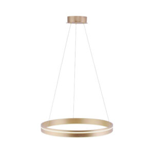 Laagste prijs - Paul Neuhaus Design hanglampQ-Vito Ø 59cm messing - 8411-60