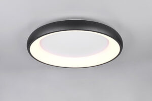 Laagste prijs - Trio Led plafondlampCardona zwart - Ø 60cm - 649616032