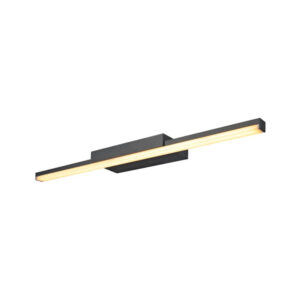 Laagste prijs - SLV Led spiegel verlichtingGlenos II zwart - 1003506