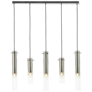 Laagste prijs - Brilliant 5-lichts hanglampGlasini - 99210/06