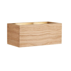 Laagste prijs - Fischer & Honsel Led wandlampShine-Wood 23cm - 30544